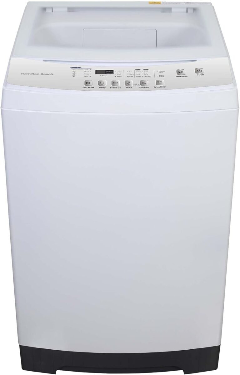 Hamilton Beach Portable Washer Review: 2.1 Cu Ft White Top Load with 6 Cycles