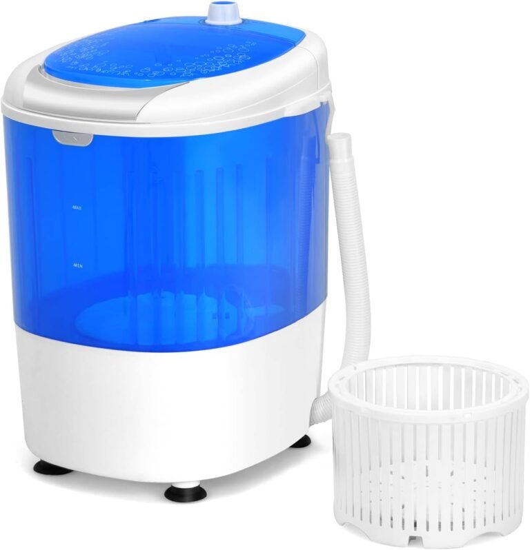 Giantex Portable Washing Machine Review: 5.5lbs Semi-Automatic Laundry Solution for Compact Spaces
