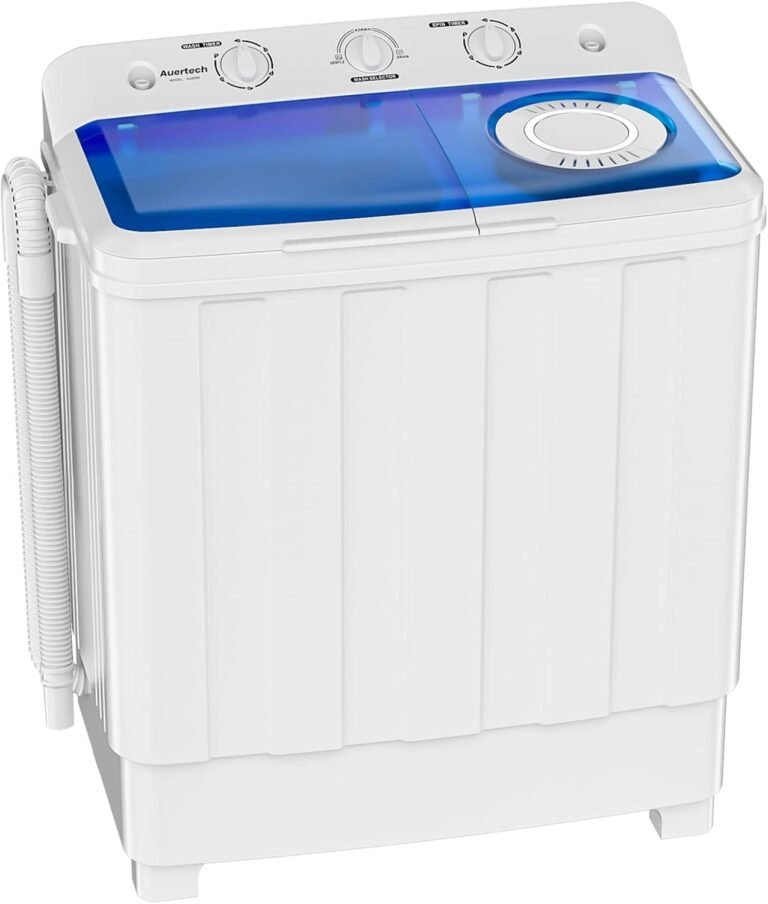 Auertech Portable Washing Machine Review: 28lbs Twin Tub Washer for Small Spaces 2026