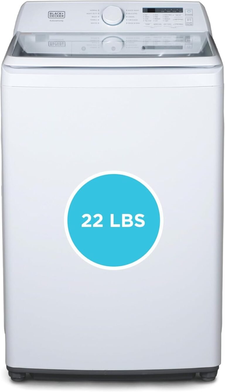 BLACK+DECKER 4.1 Cu. Ft. Washer Review: Capacity, Efficiency, and Performance Analysis for 2026