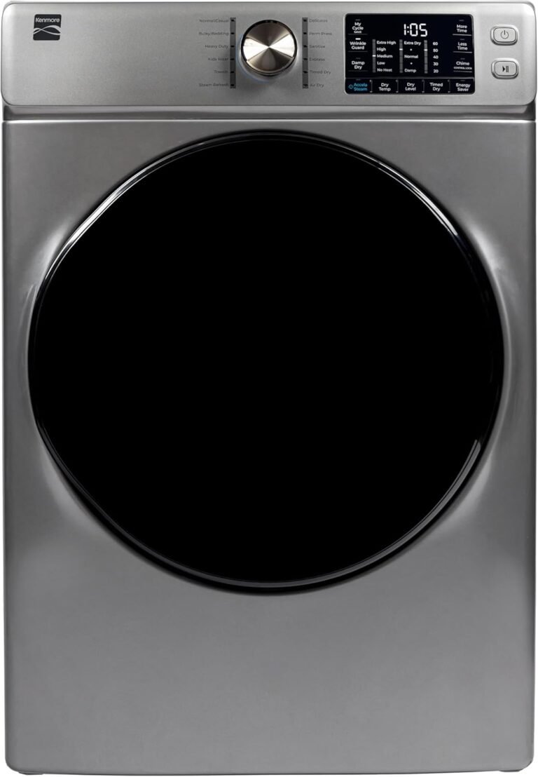 Kenmore 8.0 cu. ft. Front Load Electric Dryer Review: Performance, Efficiency, and User Suitability