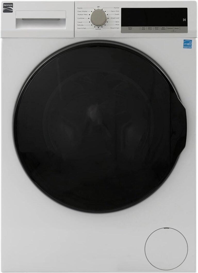 Kenmore 2.2 cu. ft. Compact Washer Review: Energy Efficiency, Steam Tech, and Space-Saving Design for 2026