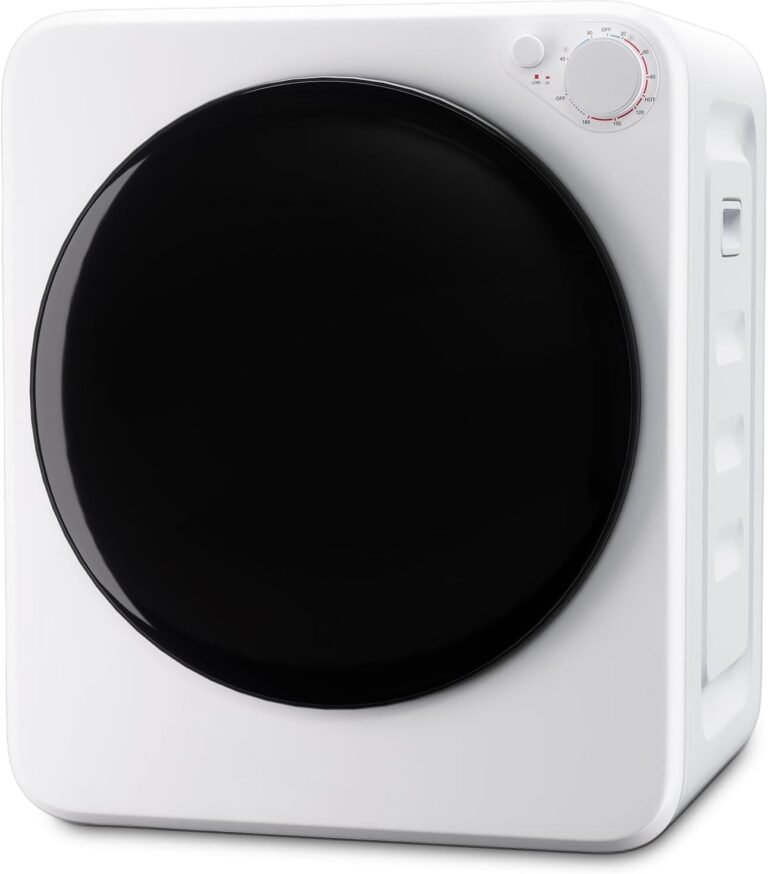 1.6 Cu.Ft Portable Clothes Dryer Review: Efficiency, Compact Design, and Fabric Care