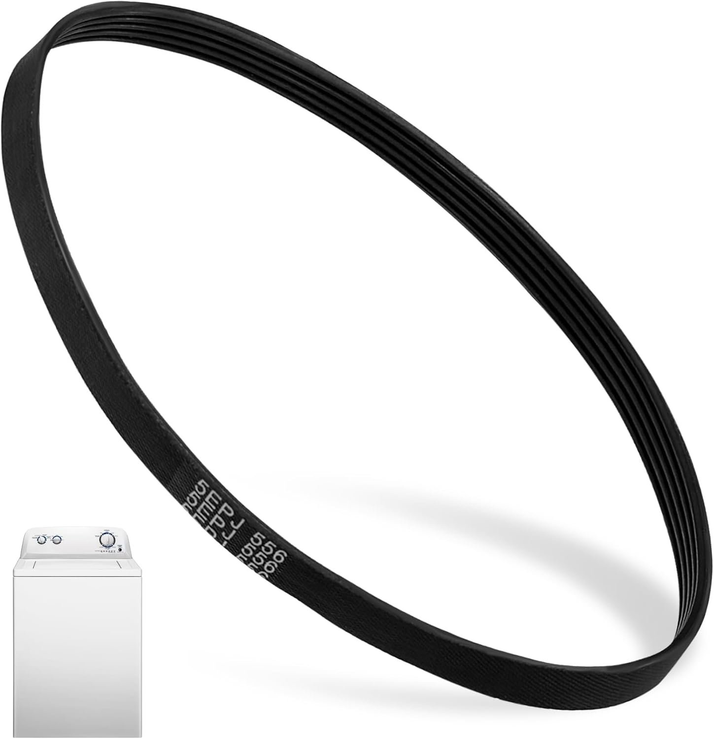 W11239857 W10808317 Washer Drive Motor Belt Replacement For Whirlpool Maytag Amana Top Load Clothes Washing Machine Replaces 4845287 AP6333320 PS12578772 WE12M29 5EPJ556