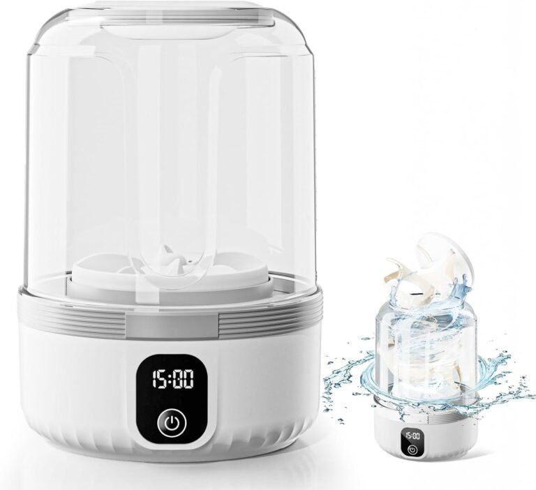 Mini Underwear Washing Machine Review: 1.5L Portable Washer for Small Loads