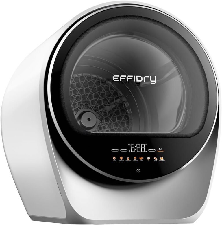 Effidry S3 Compact Dryer Review: 1.06 Cu. Ft. 110V 1050W for Small Spaces 2026