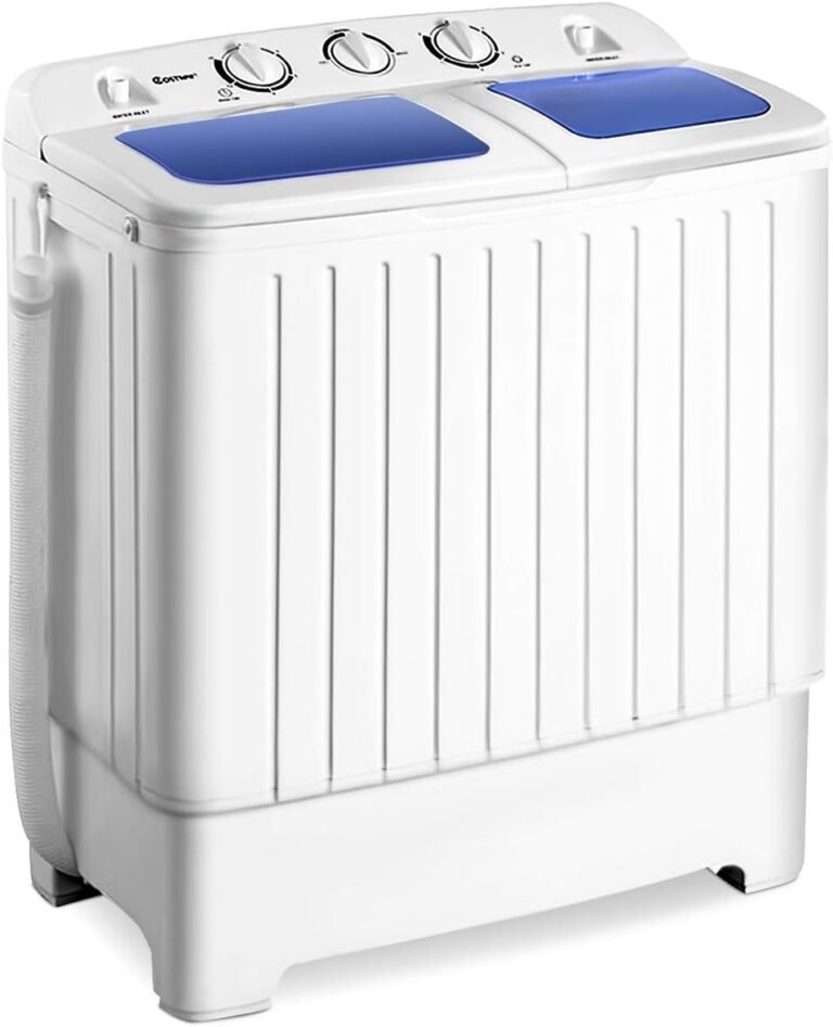 Giantex Portable Mini Compact Twin Tub Washing Machine Review