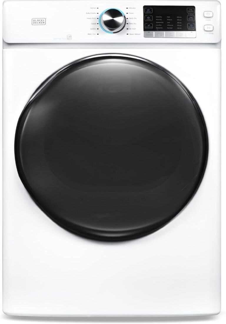BLACK+DECKER BFLD80ME 8.0 Cu. Ft. Electric Dryer Review