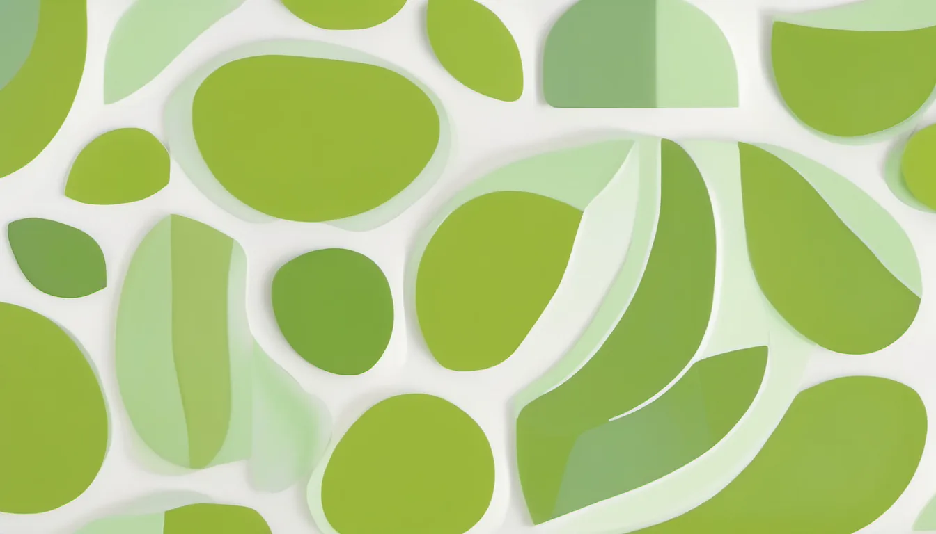Abstract narrowing funnel illustration in olive green and pale mint on white — decorative header for Laundry Finder: Match a Washer or Dryer to Your Space
