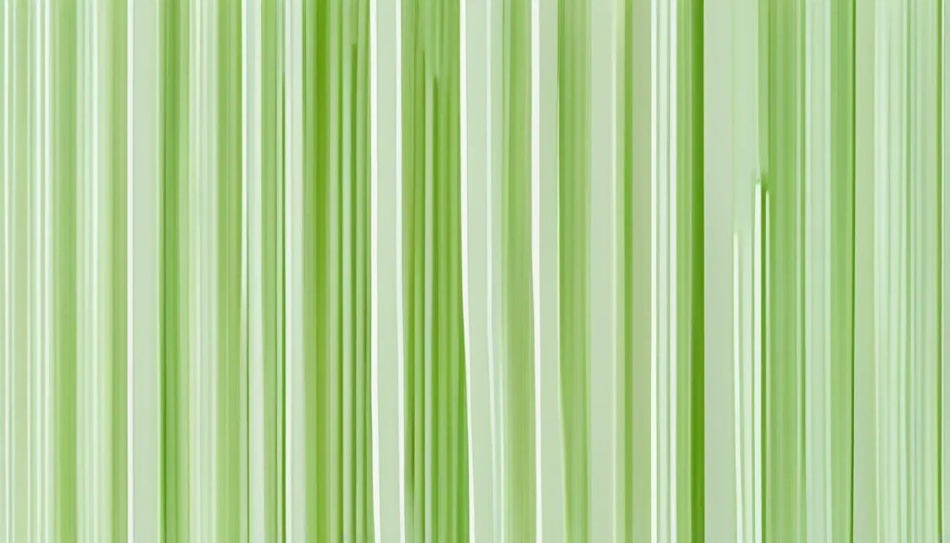 Abstract ten steps apart illustration in olive green and pale mint on white — decorative header for COMFEE' 1.6 vs BLACK+DECKER 1.7 Portable Washer
